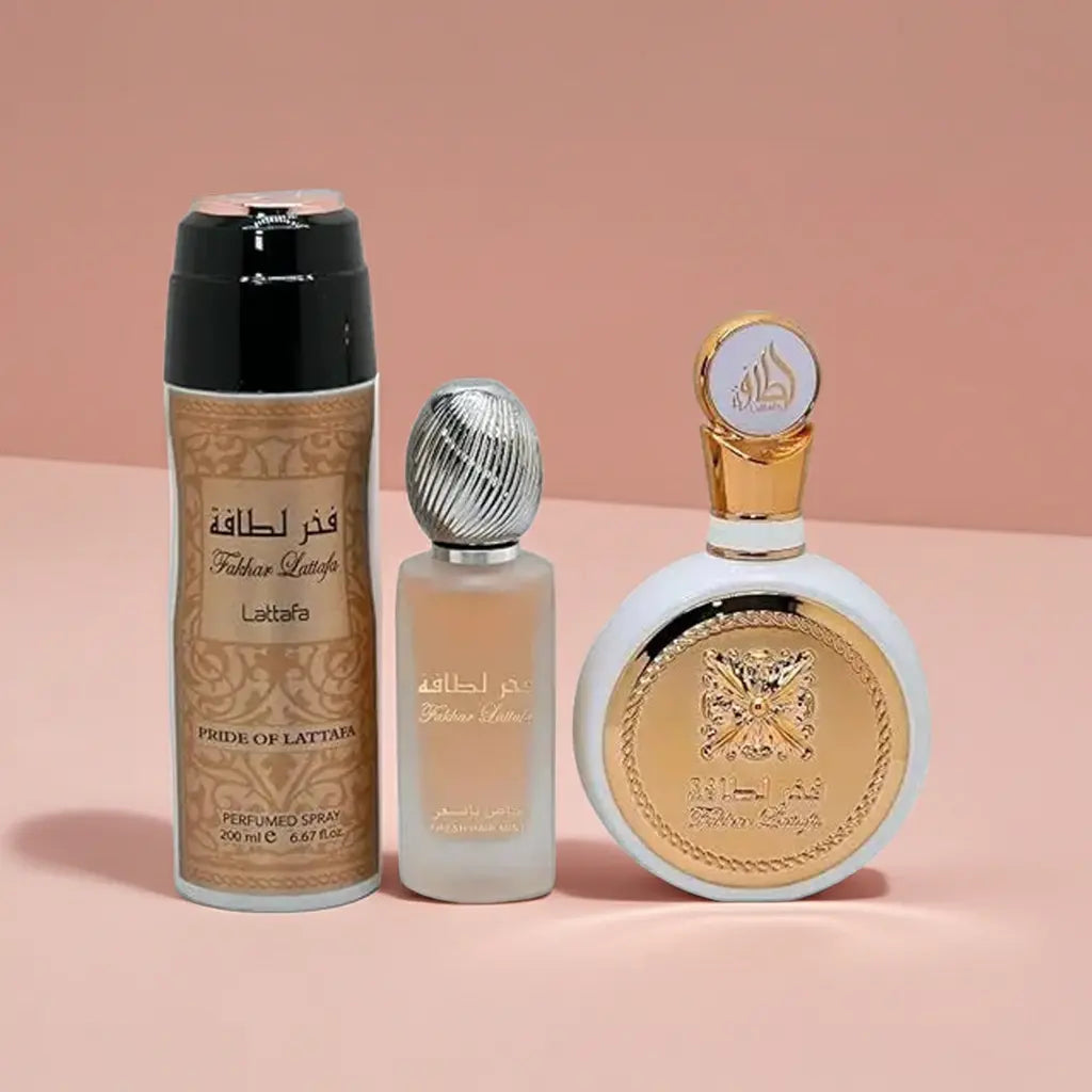 [Gift Set] - Fakhar Ladies - 3pcs Lattafa