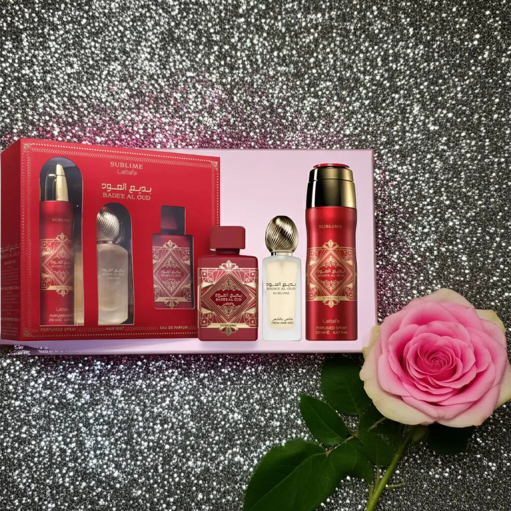 [Gift Set] - Badee Al Oud Sublime 3pc Lattafa